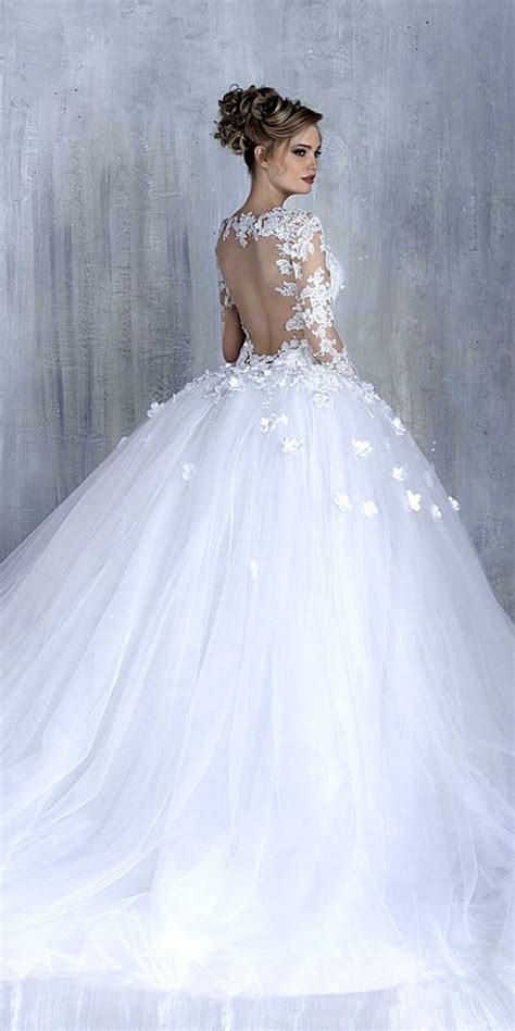 55 Most Beautiful White Wedding Dress Ball Gown Ideas For The Wondrous