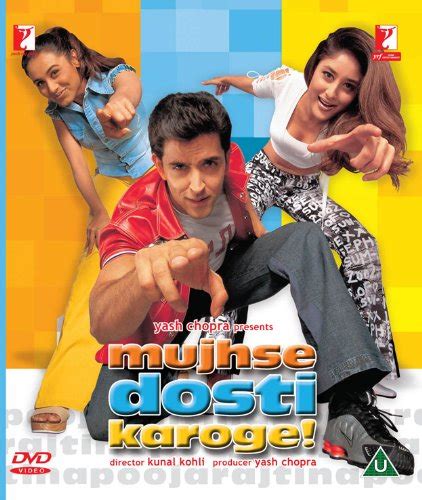 Mujhse Dosti Karoge 2002 Bollywood Movie Indian Cinema Hindi Film