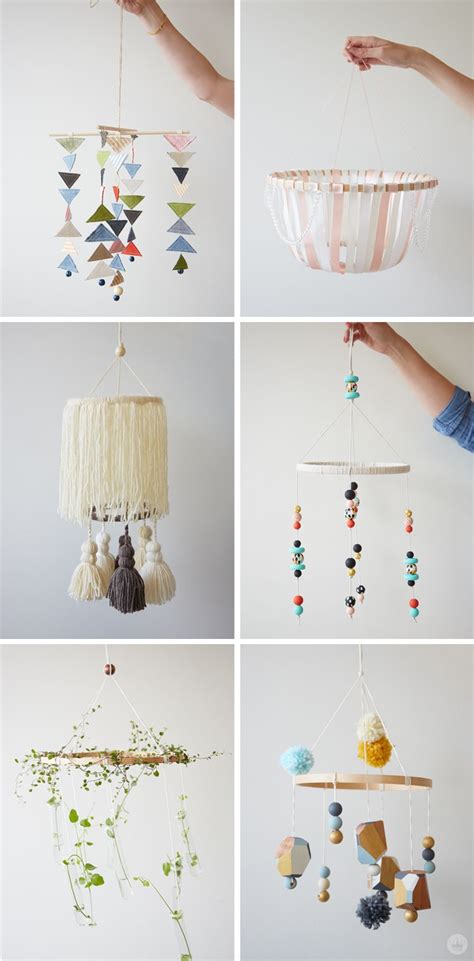 Diy Embroidery Hoop Baby Mobile Baby Diy Projects Baby