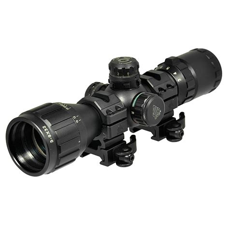 Leapers Utg 3 9x32 1” Bugbuster Compact Rifle Scope Ao Illuminated Mil