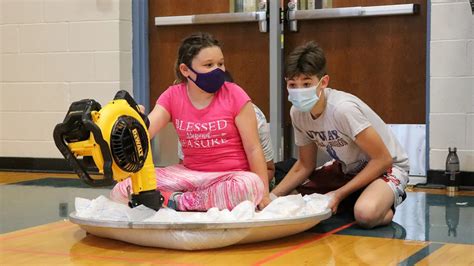 Oswego County Todayapw Fifth Graders Participate In Hovercraft Activity