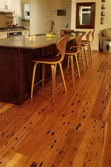 Longleaf Lumber Reclaimed Naily Buckshot Heart Pine Flooring
