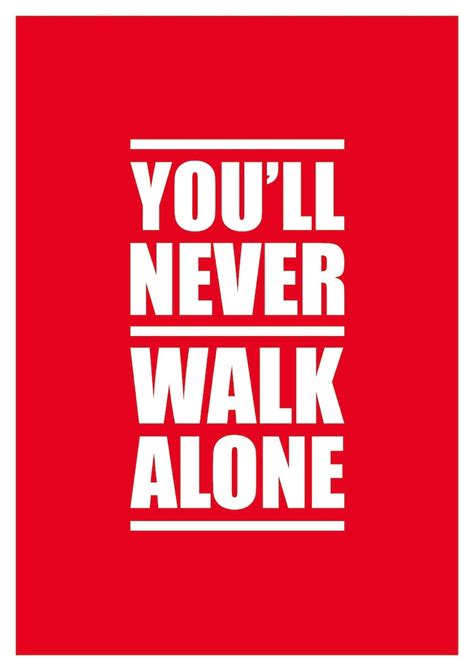 A4 LFC 'You'll Never Walk Alone' digital print | Etsy