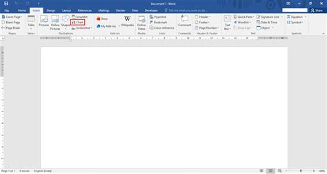How To Edit And Insert A Chart In Microsoft Word 2016
