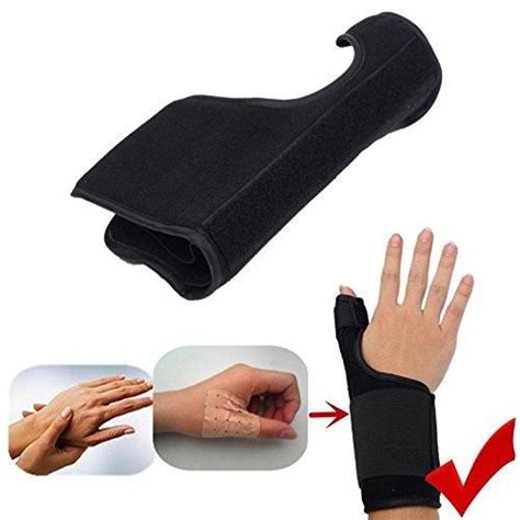 The pain from wrist tendonitis is caused by overuse; Thumb Stabilizer Support Wrist Splint Tendonitis Carpal ...