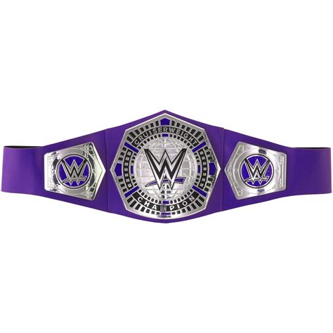 Wwe Cruiserweight Championship Title Belt With Authentic Details