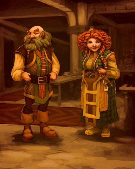 The Ten Races An Introduction To The Dwarves Flying Nightbear Games