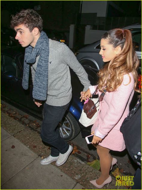 Ariana Grande And Nathan Sykes London Date Night Duo Photo 2988068 Nathan Sykes Photos Just