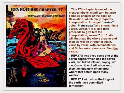 Revelation 171 2 Revelation 17 Book Of Revelation Revelation