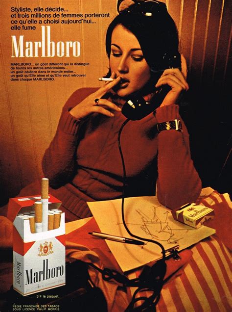 1969 Les Cigarettes Marlboro Flashbak