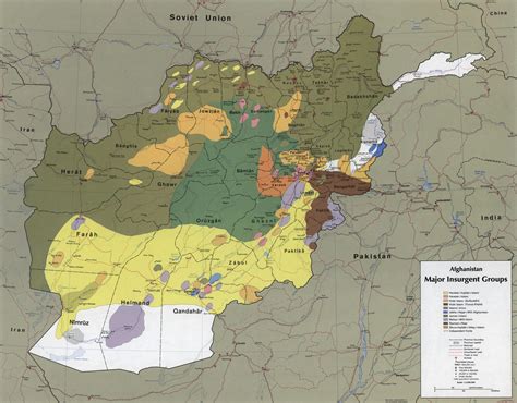 Soviet Afghan War Map Afghanistan Maps Afghanistan Map Afghan War
