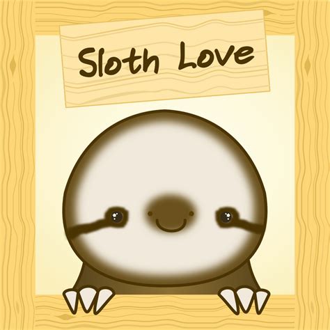 Cute Sloth Love By Paradasia On Deviantart