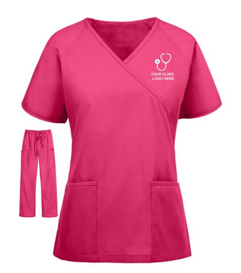 Free Distribution Cheap Range Womens Fashion Medical Nursing Scrub Printed Tops Colorful