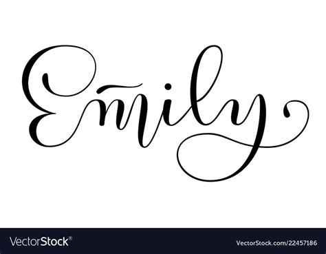 Coloring Pages Of The Name Emily
