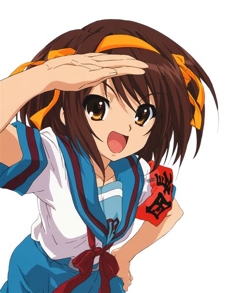 Haruhi Suzumiya Render 1 By Iemelien On Deviantart