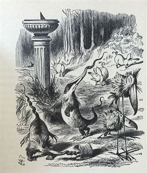 One Of John Tenniels Illustrations From Lewis Carrolls Alice Books