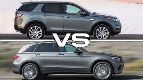 2016 Mercedes Glc Vs 2015 Range Rover Discovery Sport Youtube