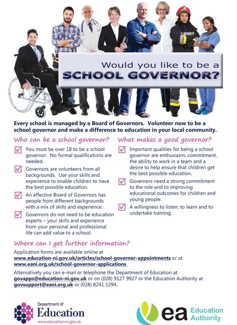 Become A School Governor St Pauls High School Bessbrook County Armagh