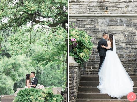 Toronto Casa Loma Wedding Romantic Fairytale Castle Blush Pink