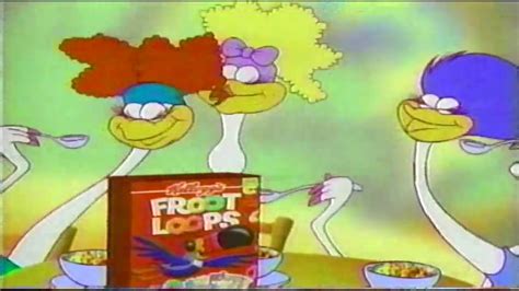 Kelloggs Froot Loops Cereal Commercial 1993 Youtube