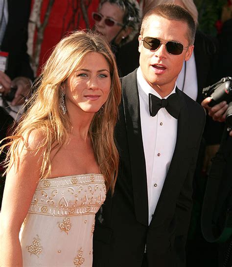 Brad pitt and jennifer aniston have been divorced since 2005 and have married (and divorced) other people since then. Brad Pitt clarifies his comments about marriage to Jennifer