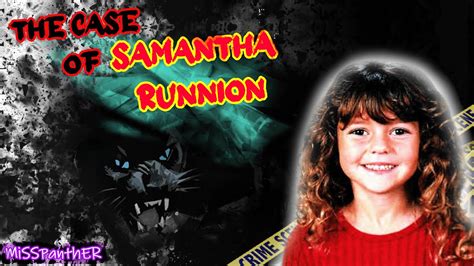 The Case Of Samantha Runnion Taken From Her Front Yard Youtube