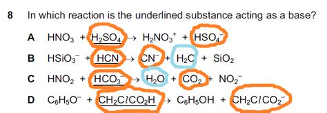 Identifying Base In A Chemical Equation Chemistry Stack Exchange