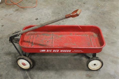 Vintage Roadmaster Big Red Wagon Smith Sales Llc