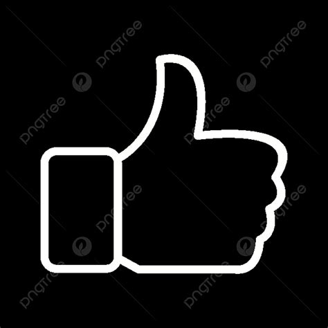 Like Vector Hd Png Images Vector Like Icon Like Icons Thumbs Up