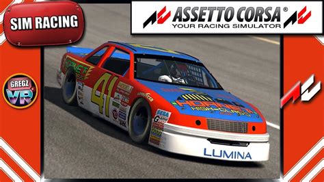 Assetto Corsa Stockcar At Charlotte Roval Youtube