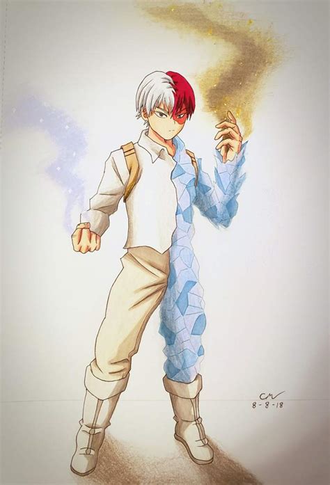Shoto Todoroki Full Body Drawing Picture Images And Photos Finder