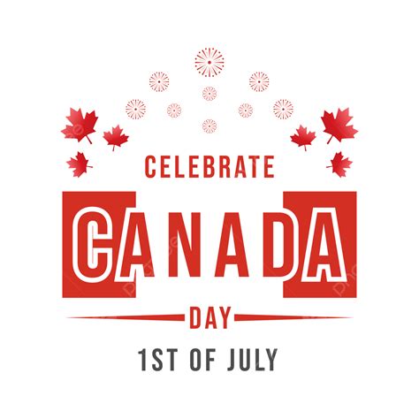canada day fireworks vector design images celebrate canada day with
