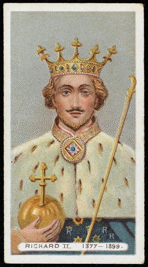 Richard Ii King Of England 1367 Drawing By Mary Evans Picture Library