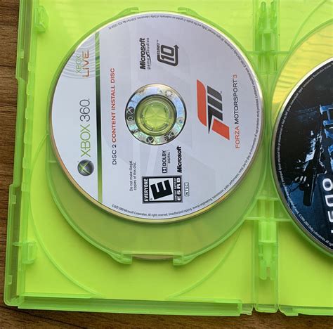 Forza Motorsport 3 And Halo 3 Odst Cib Complete Xbox 3