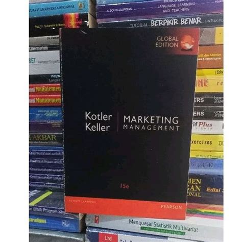 Jual Marketing Management 15e Global Edition Kotler Keller Shopee