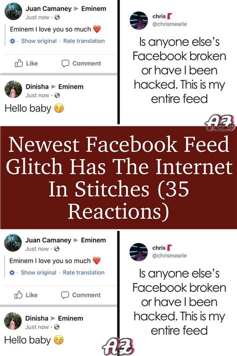 Newest Facebook Feed Glitch Has The Internet In Stitches 35 Reactions In 2022 Amazing Funny