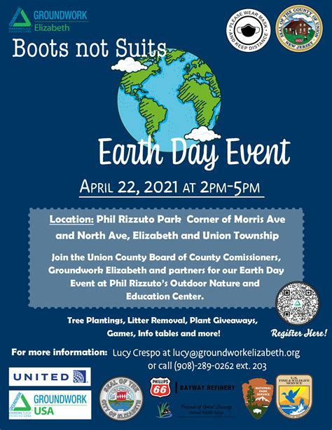 Earth Day Activities At Phil Rizzuto Park April 22 County Of Union