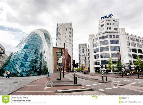 Eindhoven-Stadtzentrum Netherlands Redaktionelles ...
