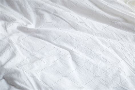 White Bed Sheets Close Up Of Bedding Sheets High Quality Abstract