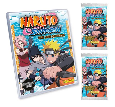 Colección Naruto Shippuden Tcg Coleccionador 2 Sobres
