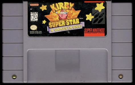 Kirby Super Star 1996 Snes Box Cover Art Mobygames