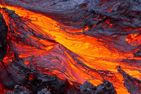8 Places Where You Can Safely Watch Lava Flow Lava Rock Landscape