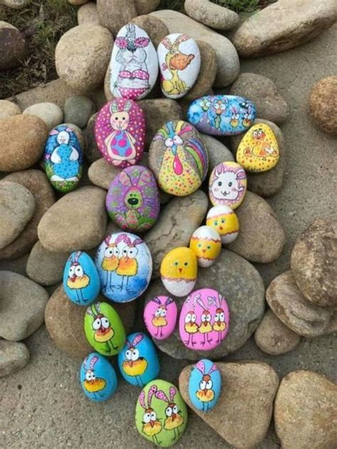 55 Beauty And Awesome Rock Painting Ideas Painted Rocks Rock