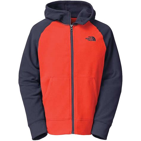 The North Face Boys Glacier Full Zip Hoodie At