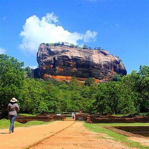 Sigiriya Lions Rock Is An Ancient Rock Fortress Located In The