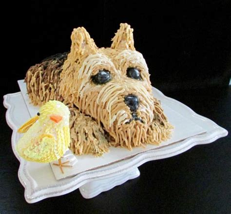 Watch the video and she'll. Yorkie Birthday - CakeCentral.com