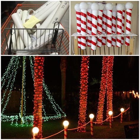 Diy Christmas Decorating Ideas North Pole Lights With Pvc Pipes