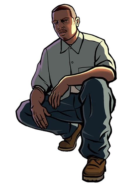 Carl Johnson Characters And Art Grand Theft Auto San Andreas Grand