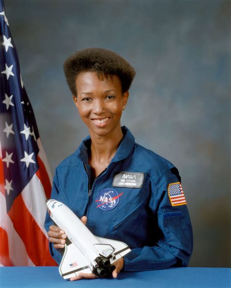 Official Portrait Of Astronaut Candidate Mae C Jemison High Touch High Tech