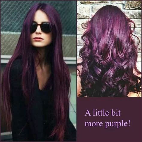 Aubergine Hair Colour Purple Hair Colour Aubergine Hair Color Hair